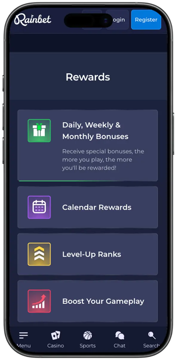 Rain Bet app